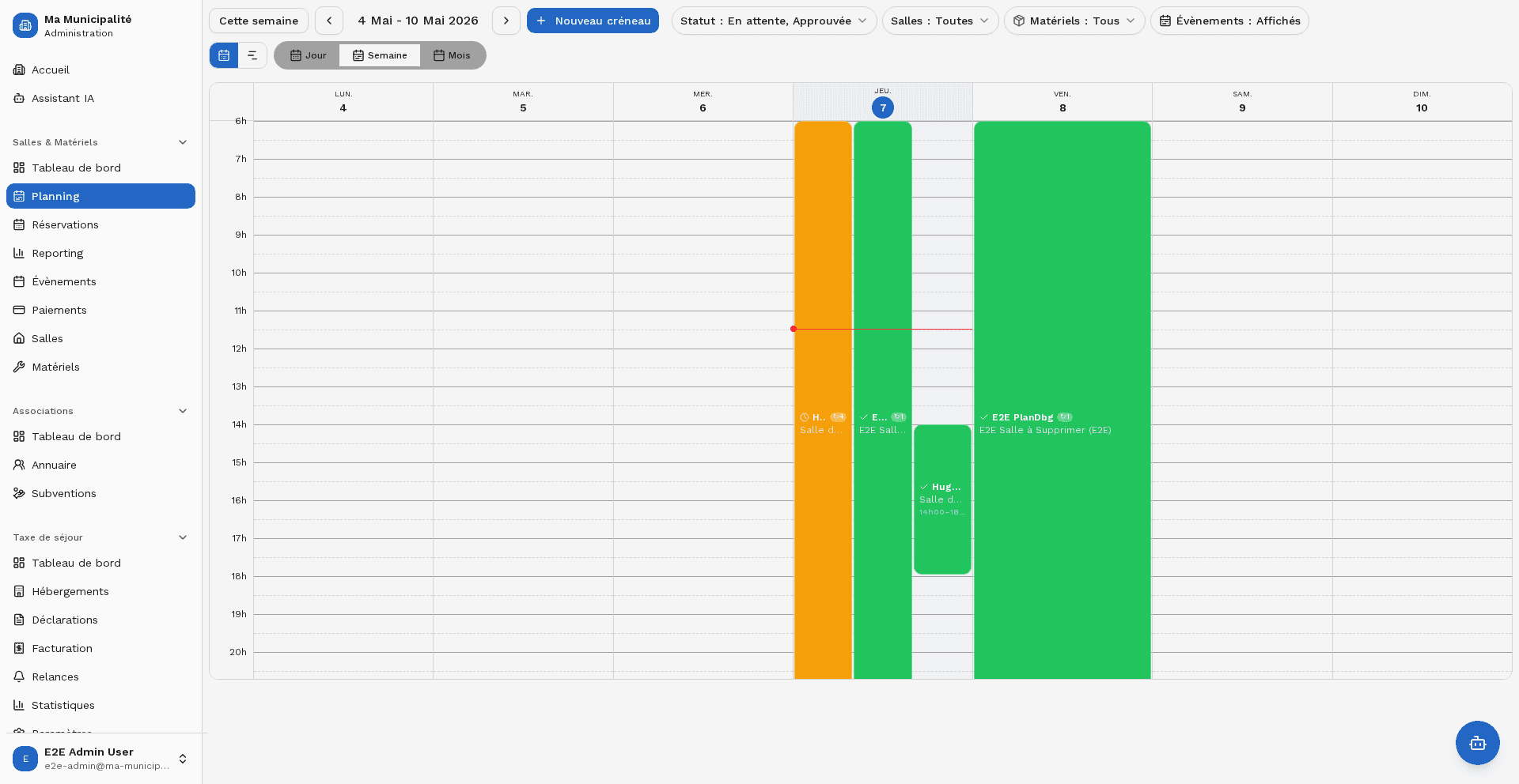 Tableau de suivi des subventions aux associations avec workflow